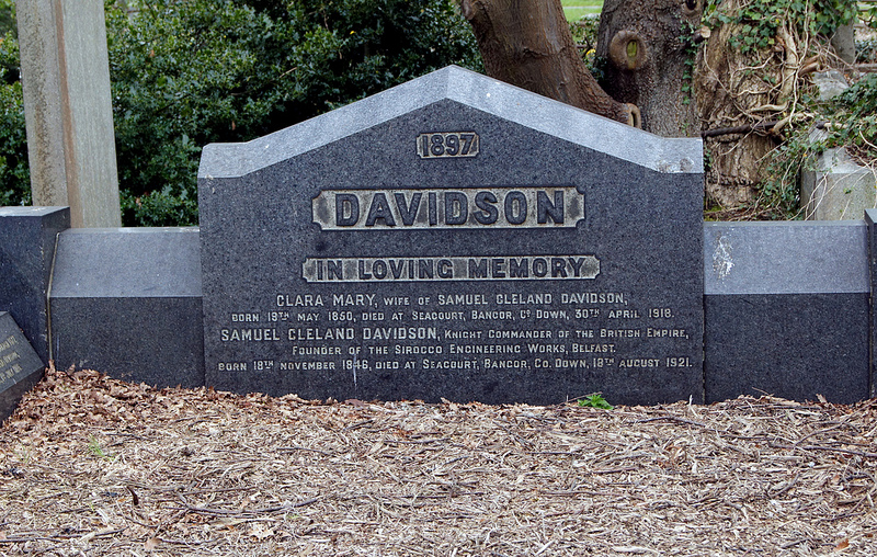 Место захоронения Самюэля Клиленда Дэвидсона