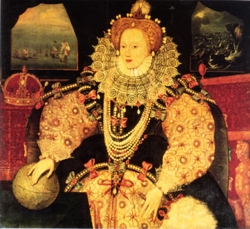 Елизавета I, королева Англии и глава англиканской церкви. 1588 год