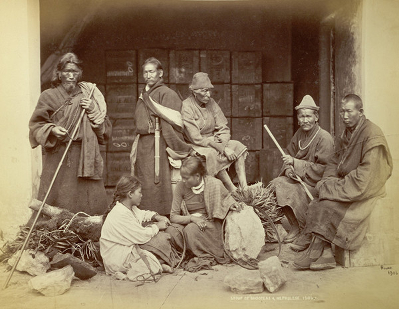 Первые рабочие из Непала в Дарджилинге