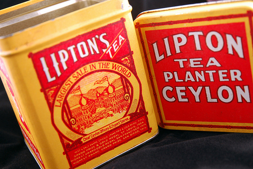 Липтон сделал узнаваемой упаковку для пакетов с чаем